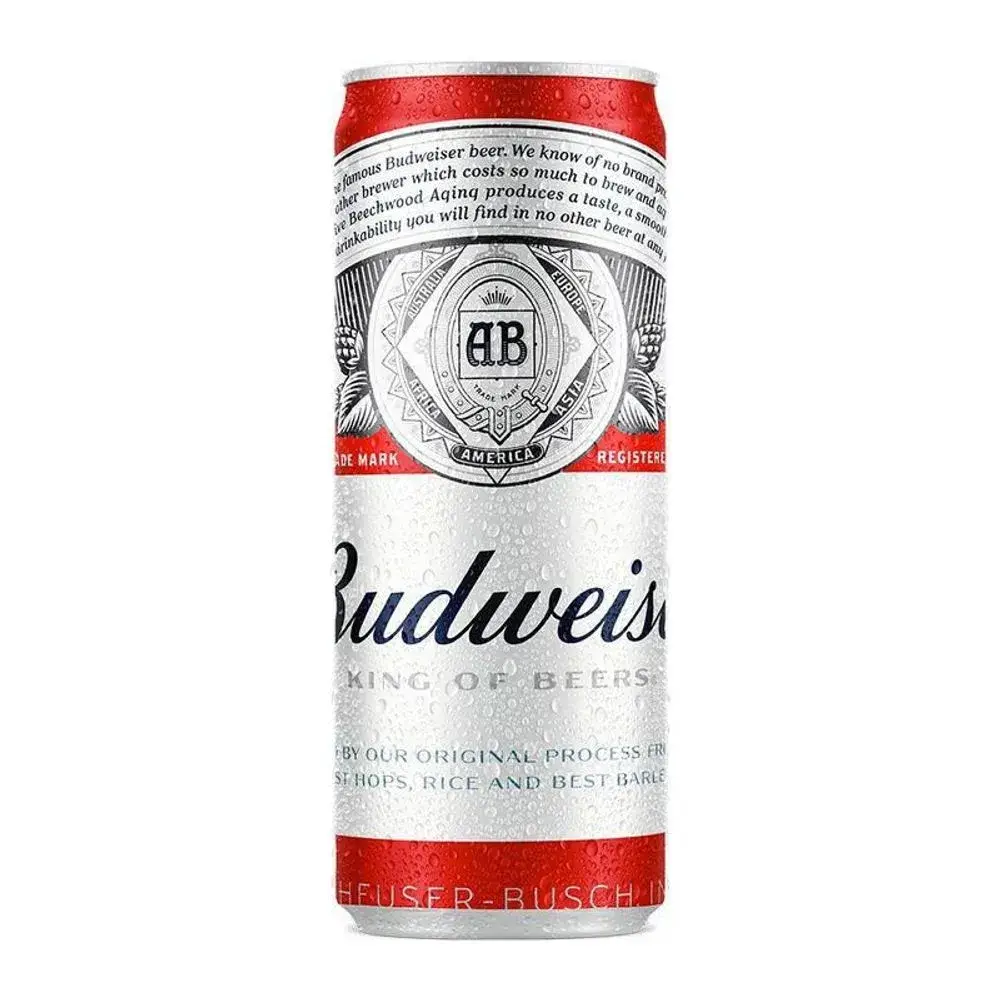 Cerveja Budweiser Long Neck 330ml (Caixa com 24)