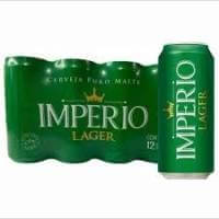 Cerveja Império Lager 473ml (Pack com 12) - Entrega Rápida