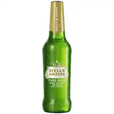 CERVEJA STELLA ARTOIS PURE GOLD LONG NECK